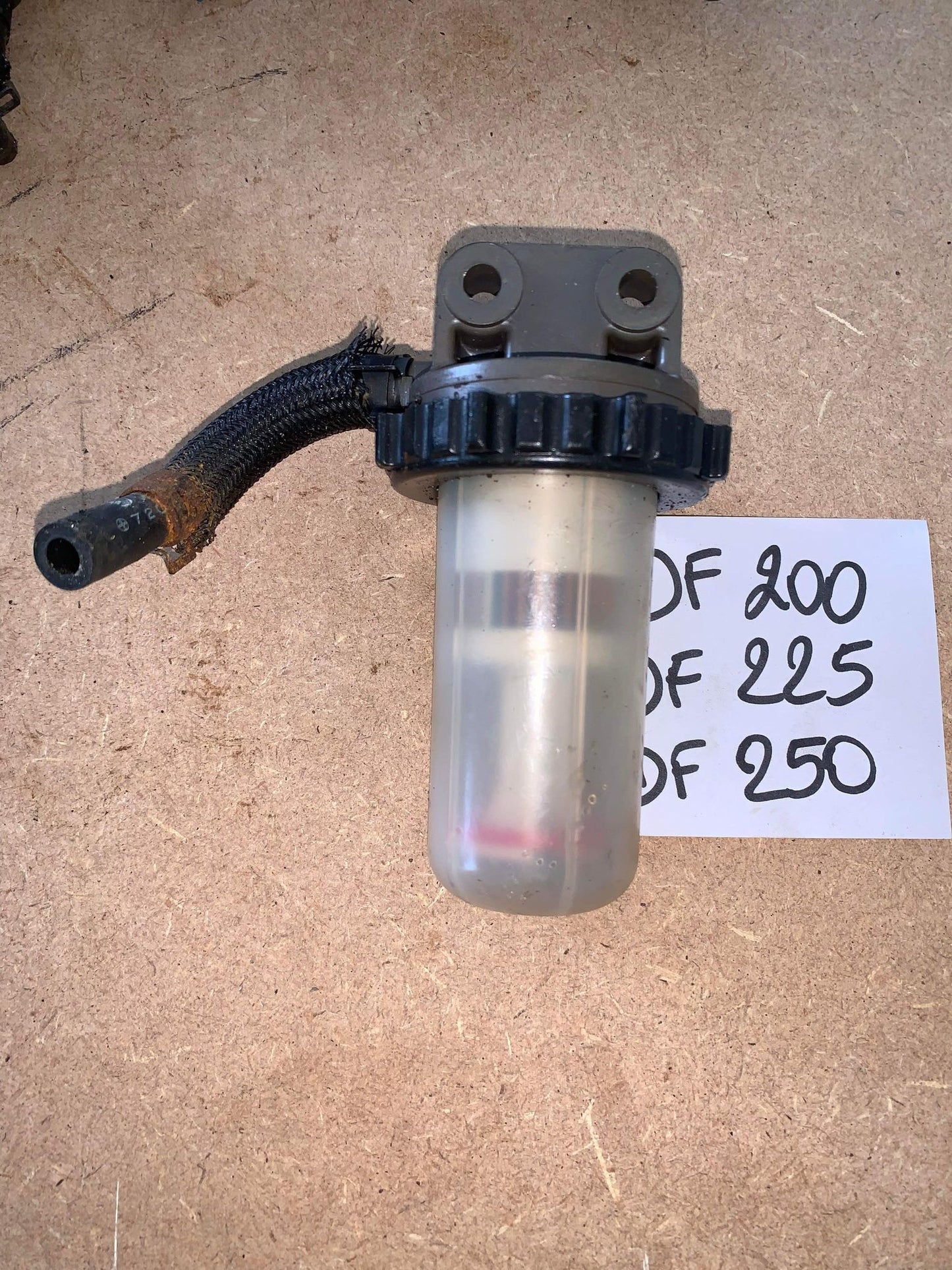 FILTRE A ESSENCE SANS CAPTEUR PRESENCE D’EAU DF200/225/250 ET JONHSON V6