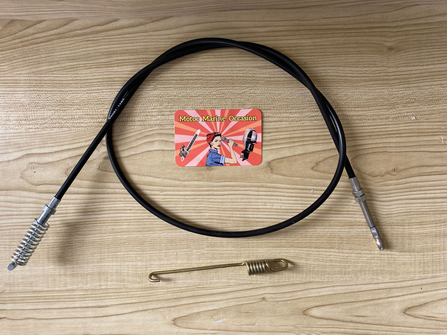 CABLE DE TRACTION + RESSORT KUBOTA NEUF