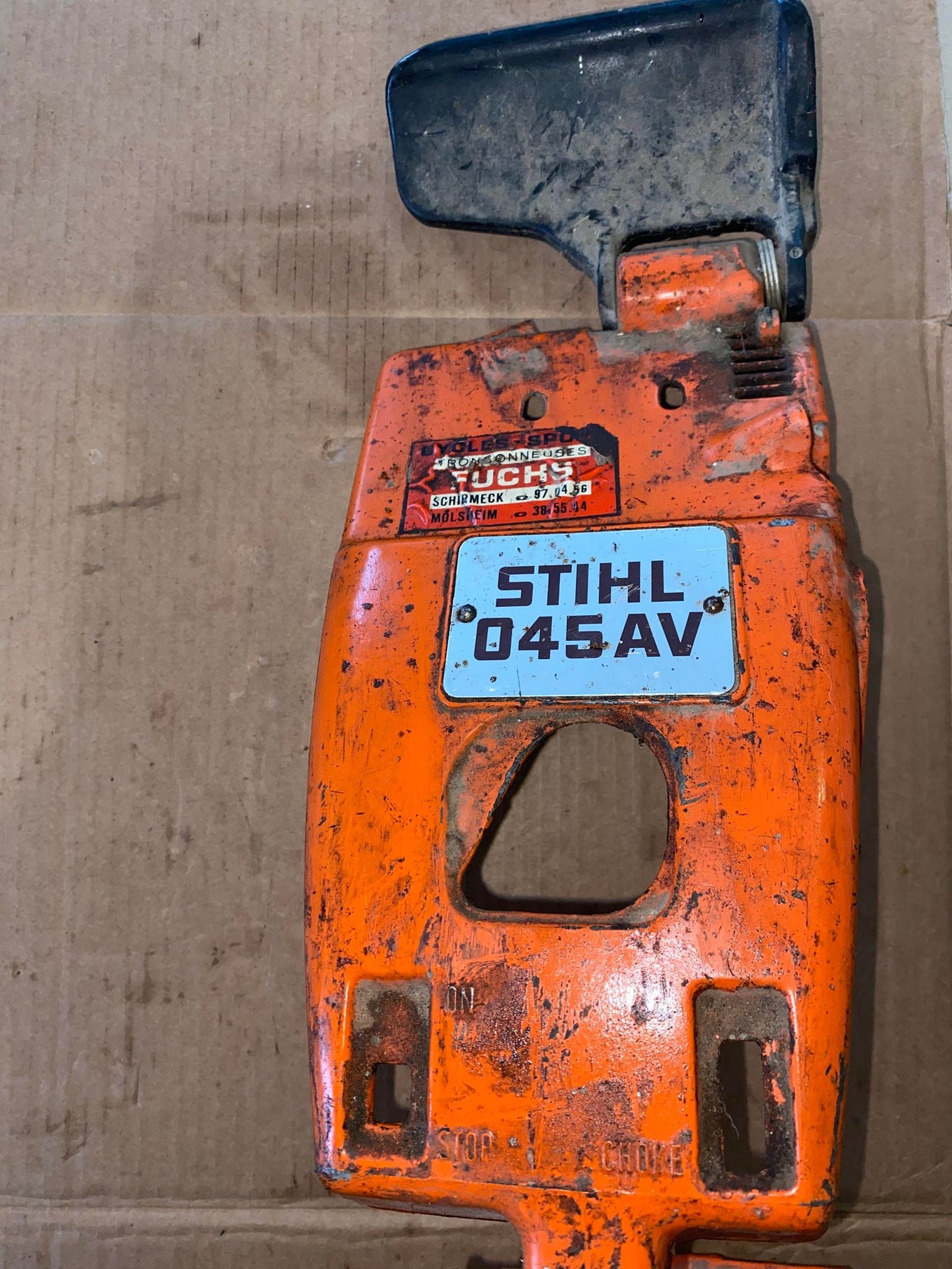 POIGNEE D'ACCELERATEUR O45 AV