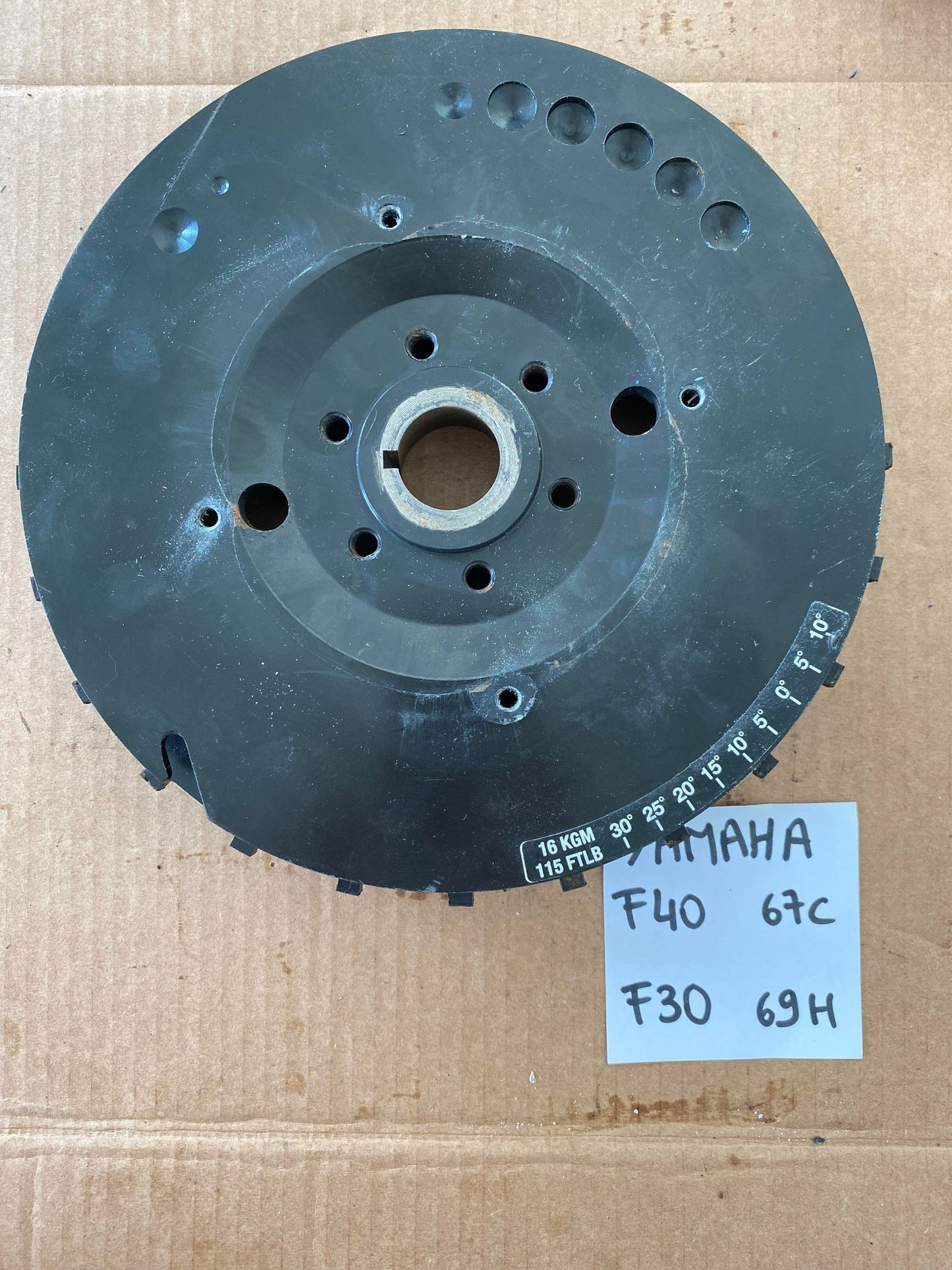ROTOR/VOLANT MOTEUR(MAGNETIQUE) F40 67C/F30 69H – MOTOC MARINE OCCASION